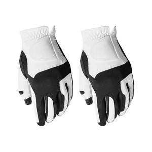 Low MOQ High Quality Breathable Lightweight Leather Golf <b>Gloves</b> Custom Logo Cabretta Leather Sports Hands Best Selling OEM - Product Image 1