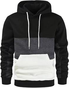 Sudadera con capucha de gran tamaño forro polar grueso hombro caído liso en blanco personalizado hombres sudaderas con capucha personalizadas algodón de alta calidad French Terry - Product Image 2