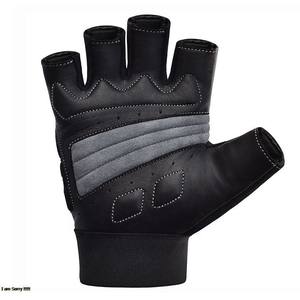 Venta al por mayor Fitness transpirable ventilado medio dedo levantamiento de pesas ejercicio deportes entrenamiento gimnasio guantes hombres - Product Image 6