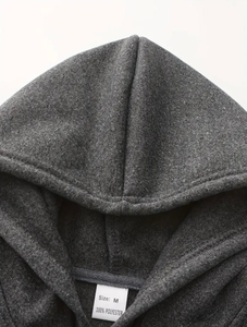 เสื้อฮู้ดแบบสวมหัวของผู้ชายเสื้อผ้าแนวสตรีทแฟชั่นสำหรับฤดูหนาวออกแบบได้ตามต้องการ - Product Image 4