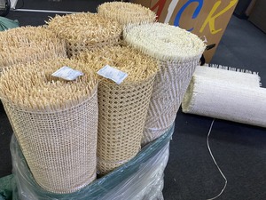 LA MEJOR OFERTA para Mimbre de Ratán con Tejido Hexagonal, Material de Mimbre para Tapicería, Muebles de Ratán, Rollo de Mimbre de Ratán - Product Image 2