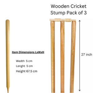 Usine professionnelle Logo personnalisé en bois anglais Cricket Wicket Top haute vente avec une bonne conception de poignée Service OEM disponible - Product Image 6