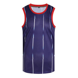 Maillots de basket-ball unisexes personnalisés, respirants, évacuant l'humidité, séchage rapide, grande taille, entraînement - Product Image 1