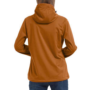 Mode femmes léger respirant coupe-vent Soft Shell extérieur veste à capuche chaud imperméable voyage porter pour la saison d'hiver - Product Image 2