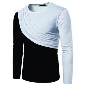 T-shirt pour homme de haute qualité, écologique, à séchage rapide, coupe classique, impression personnalisée du logo, matière polyester et coton, flexible pour l'été - Product Image 1