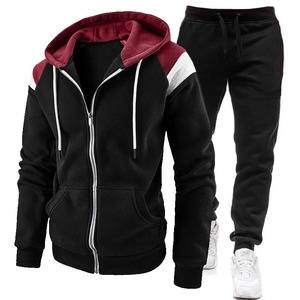 2024 Người Đàn Ông Mới, S Tracksuits Người Đàn Ông Bộ Áo Sweatshirt Sweatpants Tracksuit Dây Kéo Cổ Áo Thể Thao Phù Hợp Với Chạy Bộ Tập Thể Dục Người Đàn Ông Quần Áo - Product Image 3
