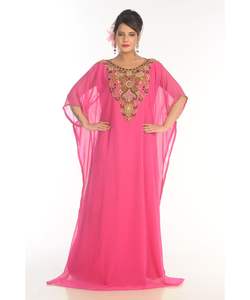 Robe de mariage arabe moderne Kaftan pour femmes - Product Image 5