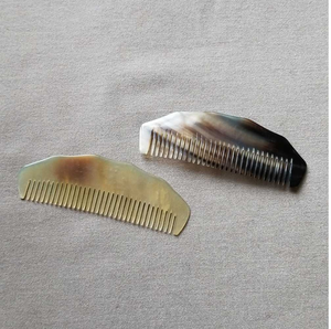 Peine de pelo de cuerno de buey de búfalo natural, mayorista de Vietnam, artesanía para tamaño personalizado y precio barato, pieza de mango de diseño Simple - Product Image 6