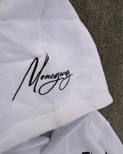 Sudadera con Capucha para Hombre, Calidad Premium, 100% Algodón, Hombros Caídos, Secado Rápido, Antiarrugas, Invierno, Bordado Personalizado, Impresión Digital, 2 Piezas - Product Image 5