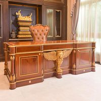 Bureau de direction professionnel en bois bureau de Style contemporain bureau de direction de forme rectangulaire Table de patron Design Best Seller
