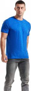 Camiseta Lisa para Hombre, 100% Algodón, Transpirable, de Secado Rápido, con Logotipo Personalizado, Unisex, para Gimnasio y Deportes - Product Image 3