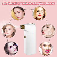 Compresseur de gâteaux Portable, brosse à Air, ongles, maquillage, pistolet à peinture, fond de teint, aérographe sans soleil, Kit de Machine de bronzage