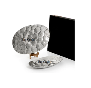 Juego de Tres Bandejas de Diferentes Tamaños, Calidad Premium, para Bodas, Hogar y Hotel, Bandeja para Servir Desayuno en Venta - Product Image 2