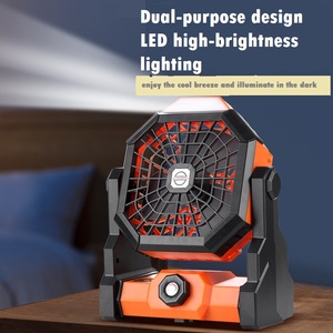 X3 Xách Tay Ngoài Trời Cắm Trại Người Hâm Mộ 20000MAh Cắm Trại Lều USB <span class=keywords><strong>Fan</strong></span> Xách Tay Gió Mạnh Mẽ Sạc Cắm Trại <span class=keywords><strong>Fan</strong></span> Chiếu Sáng - Product Image 3