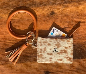 มาใหม่หนัง Cowhide จริงผู้ถือบัตร ATM สไตล์คลัทช์กระเป๋าสตางค์หนังสไตล์ตะวันตก U Nisex คลัทช์เหรียญคลัทช์ - Product Image 1