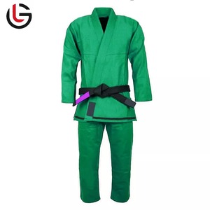 Uniforme de Karate de artes marciales de manga larga de algodón completo de alta calidad para adultos Conjuntos de ropa de Taekwondo de buena calidad - Product Image 1