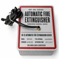 Dispositif extincteur condensé d'aérosol pour l'extinction rapide et efficace des incendies