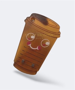Wholesale Hello Kitty Acrylic Lash <b>Box</b> Custom Cuffee Cup <b>Shape</b> Square Eco-Friendly Custom Logo Low MOQ Beauty Tool Eyelash Tools - Product Image 6