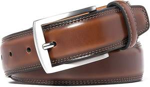 Cinturón de cuero genuino de alta calidad hecho a mano - Product Image 3