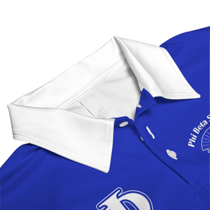 Camiseta Polo Phi Beta Sigma 1914, Algodón Piqué 220 GSM, Bordado Chenille, Divine Nine, Fraternidad Griega, Ropa Universitaria Premium - Product Image 6