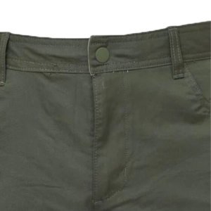 Pantalones cortos de mezclilla lisos de alta calidad para hombre 100% algodón estilo recto informal recto con verano de punto con logotipo personalizado - Product Image 5