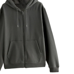 Nouveau sweat à capuche zippé pour homme de qualité, en molleton de coton, chaud, décontracté, uni, à manches longues, streetwear, vente en gros personnalisée - Product Image 5