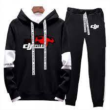 Sudadera de algodón con Logo personalizado para hombre, jersey de manga larga a la moda, color negro, con estampado de cantidad, OEM, venta al por mayor - Product Image 2
