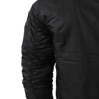 Blouson bomber uni pour homme, mode décontractée, polyester, imperméable, séchage rapide, respirant, personnalisable pour la saison hivernale
