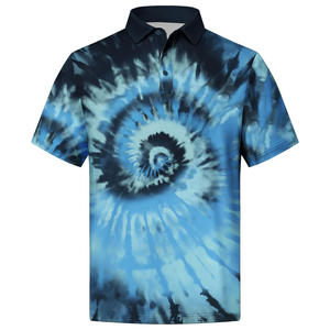 Camisetas Streetgrace para hombre Tie Dye verano transpirable personalizado 100% algodón OEM ropa Logo impresión etiqueta privada servicios Formal - Product Image 1
