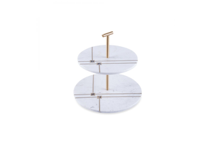 Excellente qualité, taille personnalisée disponible pour un support de gâteau en marbre durable pour une fête de mariage meilleure vente - Product Image 2