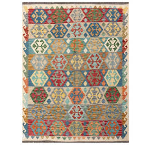 Alfombra Imaco Rugs Maimana Afganistán Kilim, 201 x 156 cm, Juego de Alfombras, 0.0g - Product Image 1