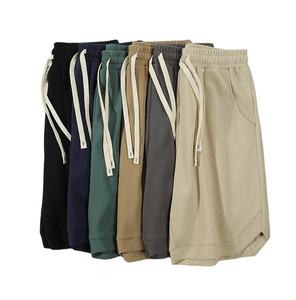 Pantalones Cortos Deportivos Personalizados al por Mayor para Hombre, de Algodón Suave, Cintura Elástica, para Gimnasio y Uso Diario, Pantalones Cortos Casuales para Entrenamiento - Product Image 5