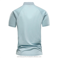 Nouvelle chemise d'été pour homme en toile respirante à manches courtes, couleur unie, décontractée, pour le golf, 100 % coton, haute qualité