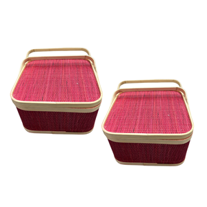 Produit très vendu Paniers cadeaux en bambou pour fêtes, anniversaires et occasions spéciales Un choix unique - Product Image 1