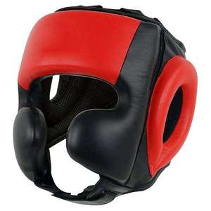 Boxing Protector <b>Training</b> <b>Head</b> Guard Double PVC Material Adjustable Sparring Helmet Impact Resistant Eco-Friendly Breathable - Product Image 6