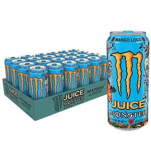 Monster Mango Loco 500ml, 12 latas por estantería, 6 estanterías por paleta, para clubes mayoristas y minoristas a granel, exportación - Product Image 2