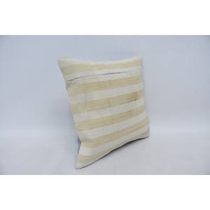 Ikat หมอนขนสัตว์เย็บปะติดปะต่อกันลายละเอียด14x14นิ้วตกแต่งหรูหราเน้นสำหรับห้องนั่งเล่นโซฟาทอเทคนิควินเทจ - Product Image 3