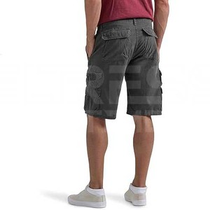 Pantalones Cortos Cargo de Diseño Elegante para Hombre, de Secado Rápido, Transpirables, de Cintura Media, Estilo Casual Urbano, con Bolsillos, Estampado Digital y Cierre de Cremallera - Product Image 4