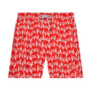 Short de bain d'été en polyester pour hommes, nouveauté en gros, sublimation personnalisée, impression numérique, motifs solides, styles écologiques - Product Image 1
