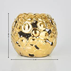 Portavelas dorado atemporal, perfecto para un ambiente sofisticado, portavelas dorado encantador, agrega glamour a tu mesa - Product Image 2