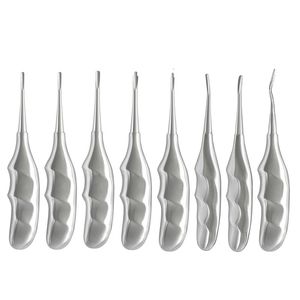 Elevadores dentales periodontales de alta precisión Herramientas de luxación fáciles de controlar con diseño curvo para una elevación de raíz efectiva - Product Image 6
