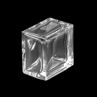 Flacon de parfum en verre de luxe personnalisé de forme carrée sans BPA 100 ml Écologique pour la fragrance d'intérieur