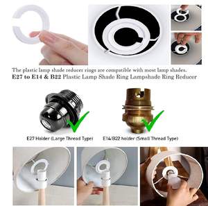 Lampe sur pied en bois de style vintage, magnifique, avec abat-jour en tissu blanc, trépied, style contemporain, vente en gros - Product Image 4