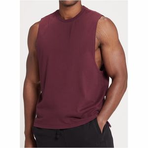 Débardeur imprimé personnalisé de haute qualité pour hommes Gym Workout Fitness Streetwear sans manches en coton côtelé Débardeur pour hommes de - Product Image 1