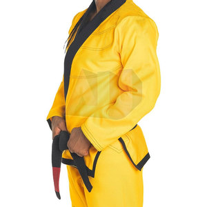 Conjuntos de Uniformes de BJJ Transpirables, Prenda Frontal de Poliéster/Algodón, Ropa de Artes Marciales, Kimono de Jiu Jitsu, Traje de Entrenamiento Flexible, Apto para - Product Image 2