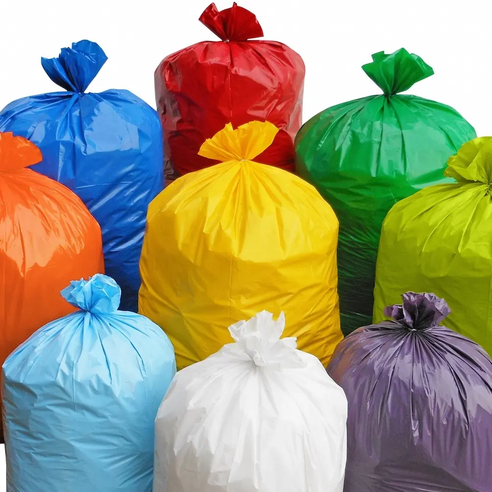 2023 Sacs à ordures de haute qualité en plastique écologique