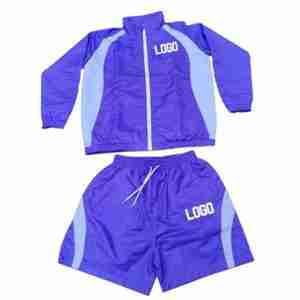 Wholesale Custom Made <b>Men</b> Slim Fit <b>Long</b> Sleeve Windbreaker <b>Shorts</b> Set High Quality Nylon <b>Shorts</b> Set - Product Image 4
