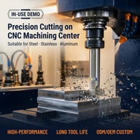42CrMo CNC End Milling Cutter Arbor disesuaikan Indexable Milling Cutter Bar EAP400R INSERT APMT1604 ODM dukungan