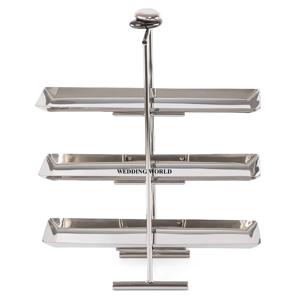 Bandeja de Chocolate decorativa para bodas, plato de Chocolate de diseñador de dos niveles, bandeja de Chocolate de calidad Superior - Product Image 2