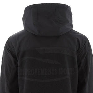 Venta al por mayor de logotipo personalizado y estilo de los hombres pulóver chaqueta de lana de moda con capucha ropa de invierno - Product Image 5